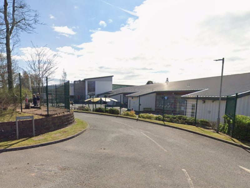 Wallace Hall Primary School, in Thornhill, dropped 10 marks in each of the numeracy and reading categories, to end up with 380 points out of 400 in the report. Fewer than 10 per cent of the school's 161 pupils come from 'very deprived' backgrounds.