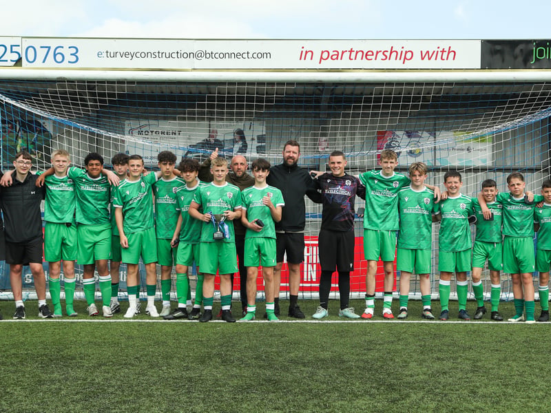 Portsville Park Rockets came runners-up in the Memorial Challenge Cup final