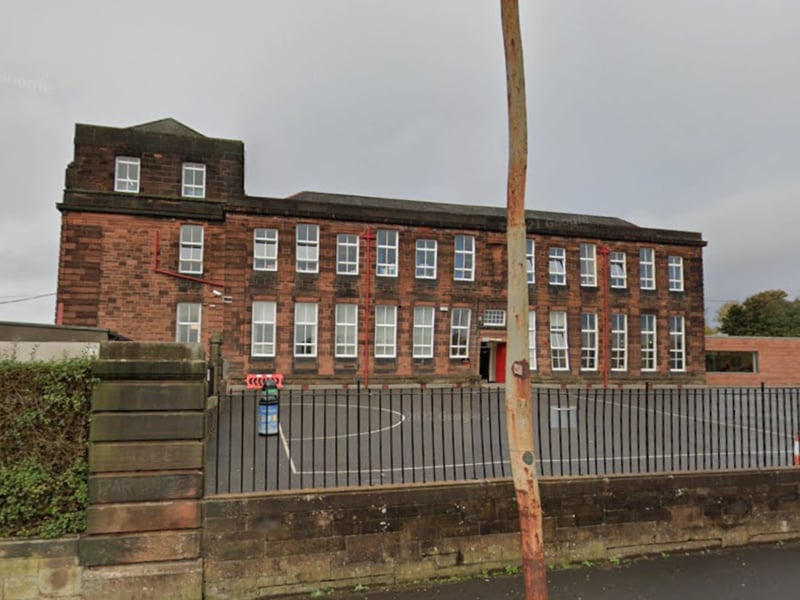 For the 10th year in a row Jordanhill School, in Glasgow's West End, tops the table when it comes to exam results. 91 per cent of pupils leave school with a minumum of five Highers. 2.4 per cent of the school's 590 pupils are classed as being 'deprived'.