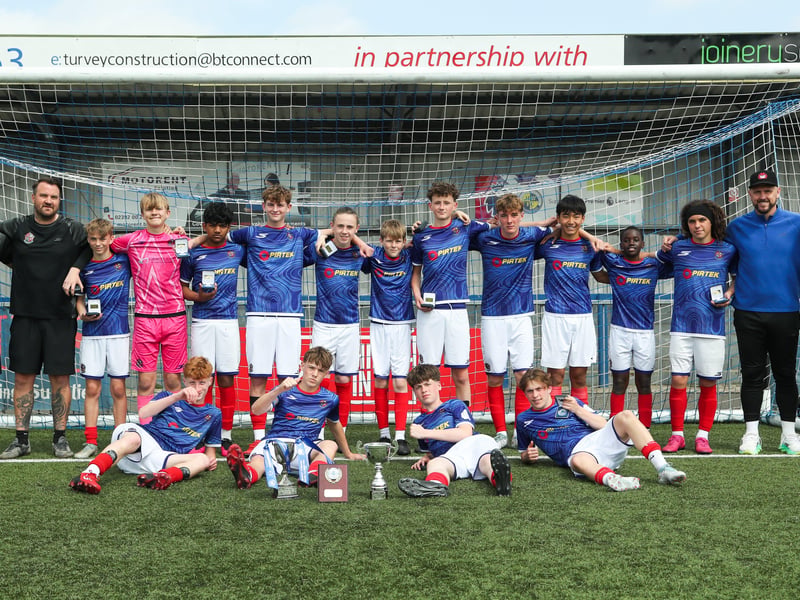 Titchfield Youth were crowned winners of the under-14 Memorial Challenge Cup