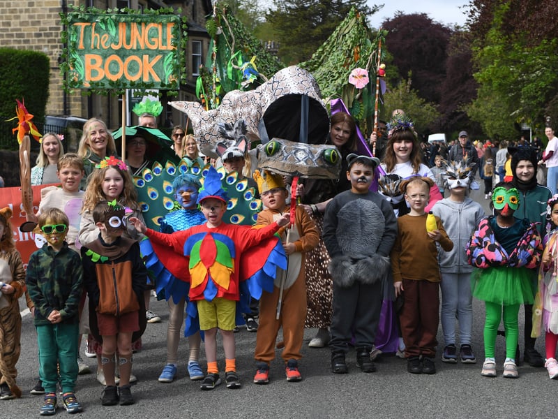 Pictured Ghyll Royd School as The Jungle Book.