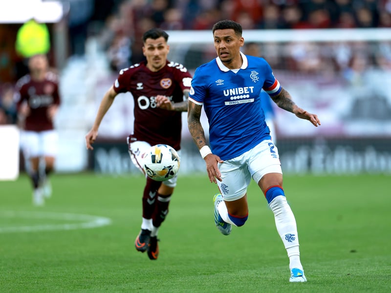 The Rangers captain was one of the most impressive players during the first half but came unstuck after the break. 6