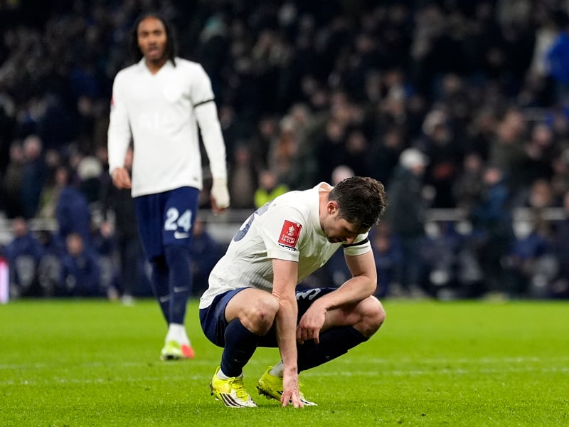 Yet another whose season is over, Tottenham's Wales international defender Davies fracturing his left ankle in January's match against West Ham and then having surgery.