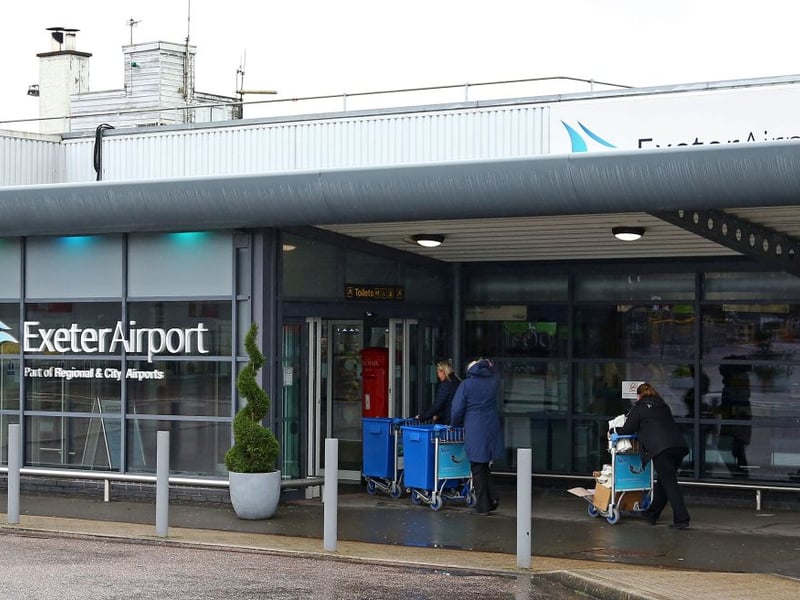 Exeter Airport also has an average flight delay time of 14 minutes and 54 seconds.