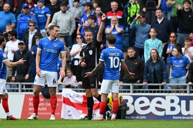 Where Pompey rank as the dirtiest side in the Championship this season.