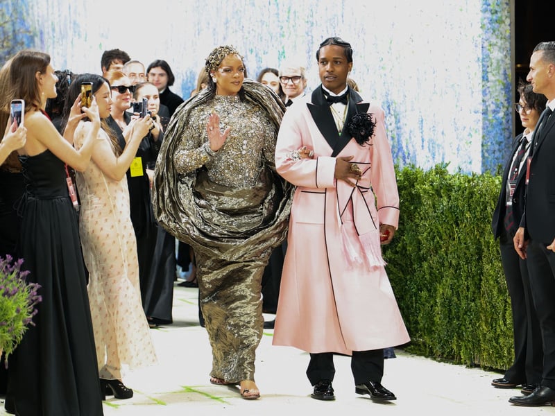 Rihanna and A$AP Rocky are regulars at the Met Gala.