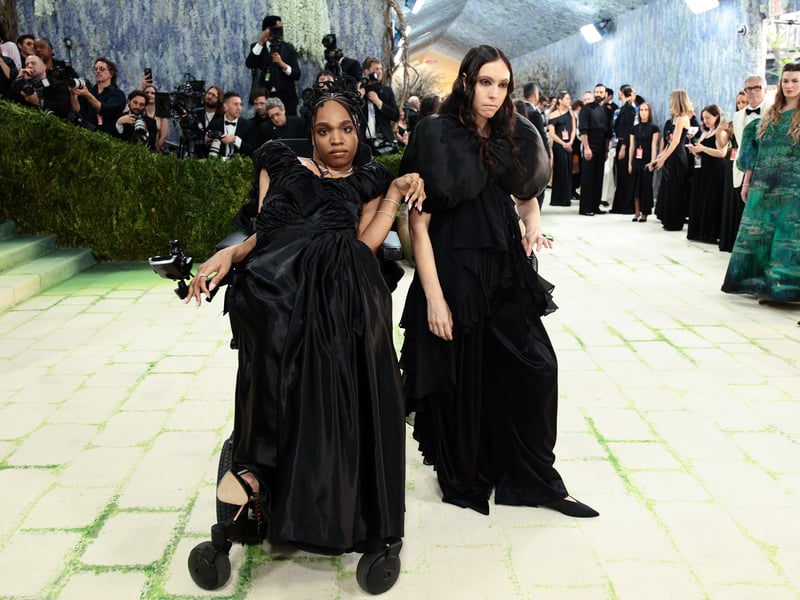 Antiguan-American model and musician Aariana Rose Philip made history as the first wheelchair user to attend the Met Gala, though a mannequin of her body is already on display inside the museum.