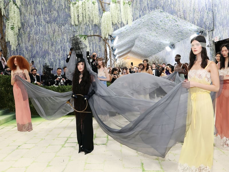 Madonna had a showstopping look. 