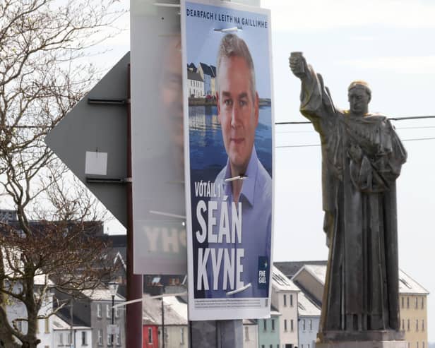 Sean Kyne's Bye-Election poster 