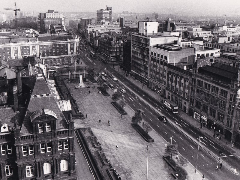 The Headrow in November1971.