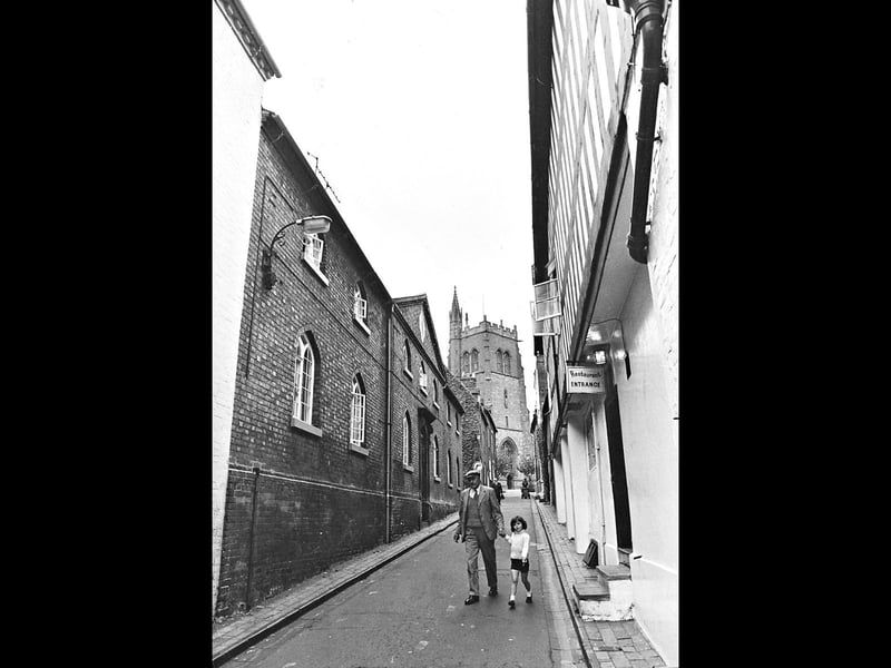 An undated picture taken in Church Street.