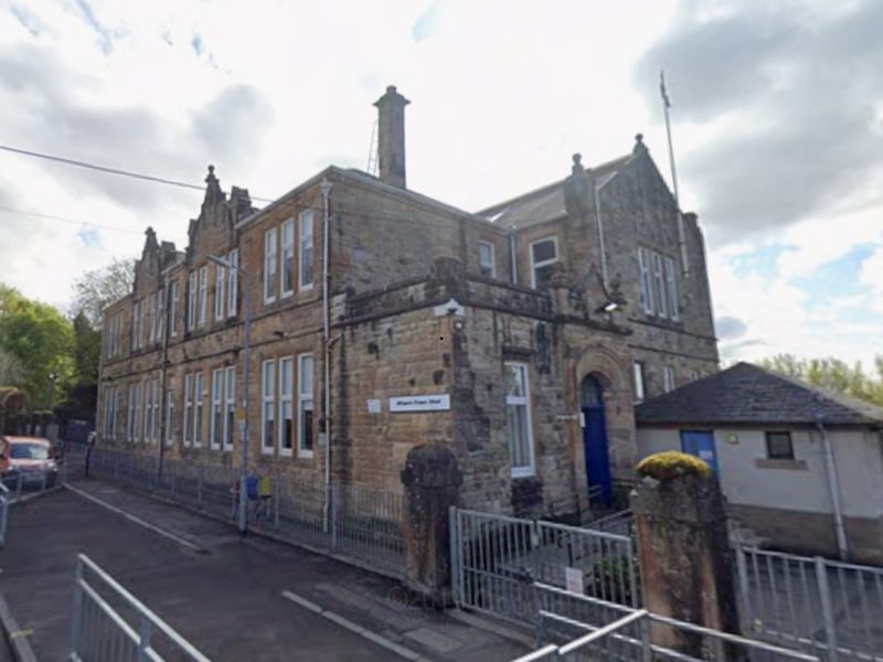 Milngavie Primary School didn't drop a single point in the report - finishing with the maximum 400 marks. The school has an average class size of 23.1 pupils.