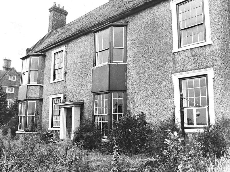 The story began: 'With too little money to cover too many bills, the church council at St Leonard's, Bridgnorth, has decided to offer its church house for sale.' The house is pictured here in August 1972.