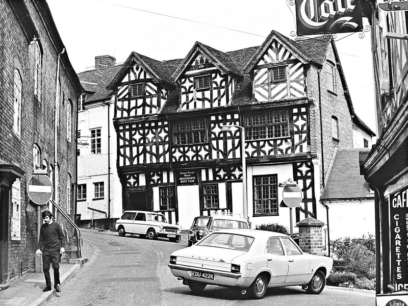 Bishop Percy’s House, Bridgnorth, pictured in the 1970s when the building was in the ownership of the Bridgnorth Boys’ Club.