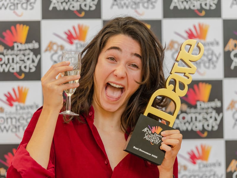 Another former winner bringing a new show to Edinburgh is Lara Ricote, who took home the Best Newcomer trophy in 2022 with her show 'GRL/LATNX/DEF'. Her show for 2026 is called 'INKLING'. "You know when stuff happens to you and you react in a certain way (read: cry) so then you lean in? To know thyself? A man in a museum was mean to me (classic) and I’ve gotten a lot out of it (hell yeah). My stupidest and smartest show yet (alright!)". She's at the Monkey Barrel from August 5-30.