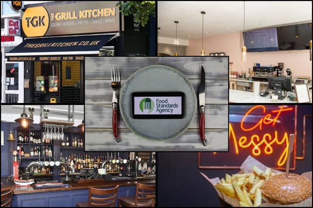 The worst food hygiene rating from the Portsmouth area released in April.