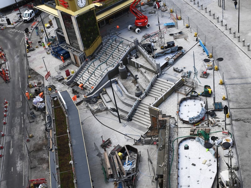 The decision to carry out work on both the station’s entrance and underground, Mill Goit, structure at the same time was designed to minimise longer-term disruption.