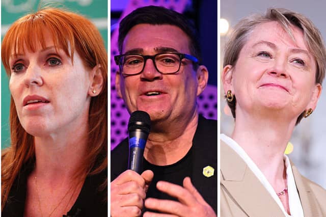 Three of the favourites to become next Labour leader.