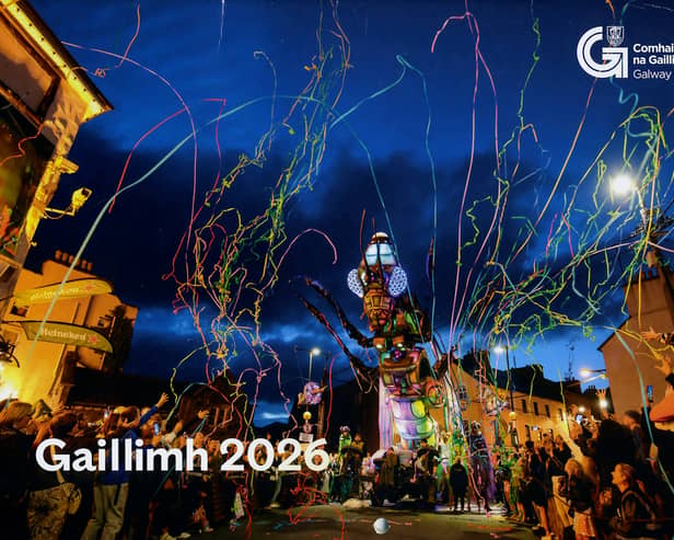 Cover of Galway 2026 calendar commissioned by Galway City Council 