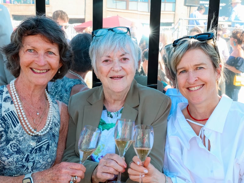 Marion Hanlon, Clora McGuinness and Margaret Hanlon