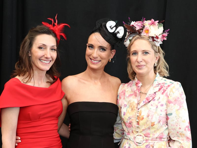 Nikki Nevin, Sinead Byrne and Julia Benson
