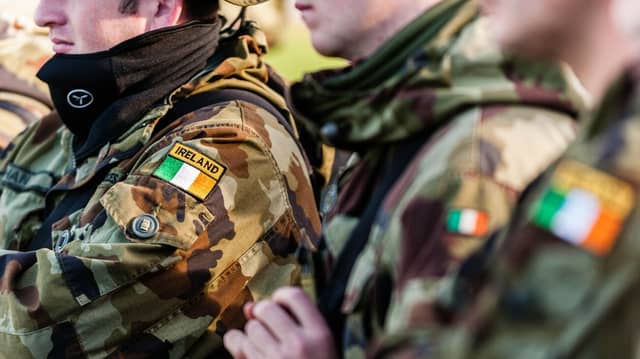 Members of the Irish Defence Forces