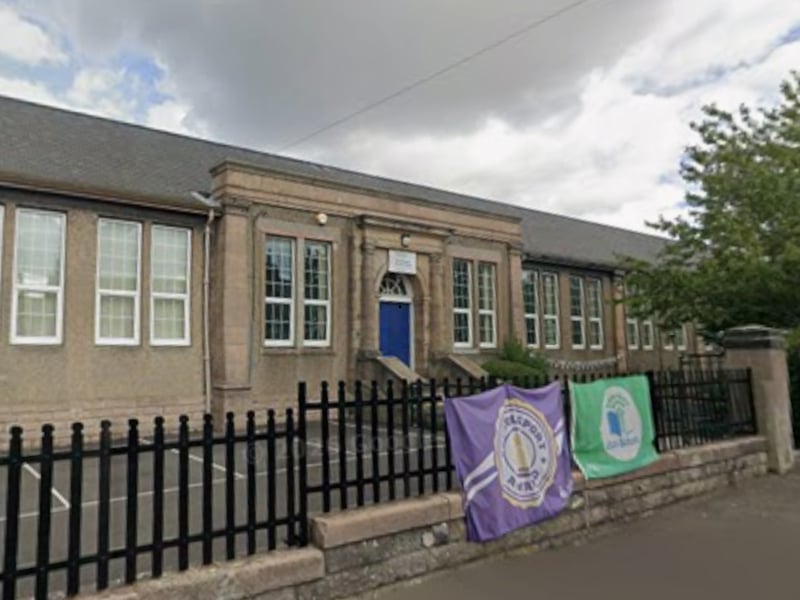 Located in the Midlothian village of the same name, Newtongrange Primary School also scored 350 points in the report - dropping 10 marks in the numeracy and 20 points in each of the reading and writing categories. The school has a pupil-to-teacher ratio of 16.9.