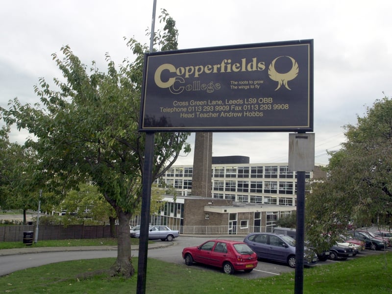 Did you go to school here back in the day? Copperfields College on Cross Green Lane pictured in November 2001.