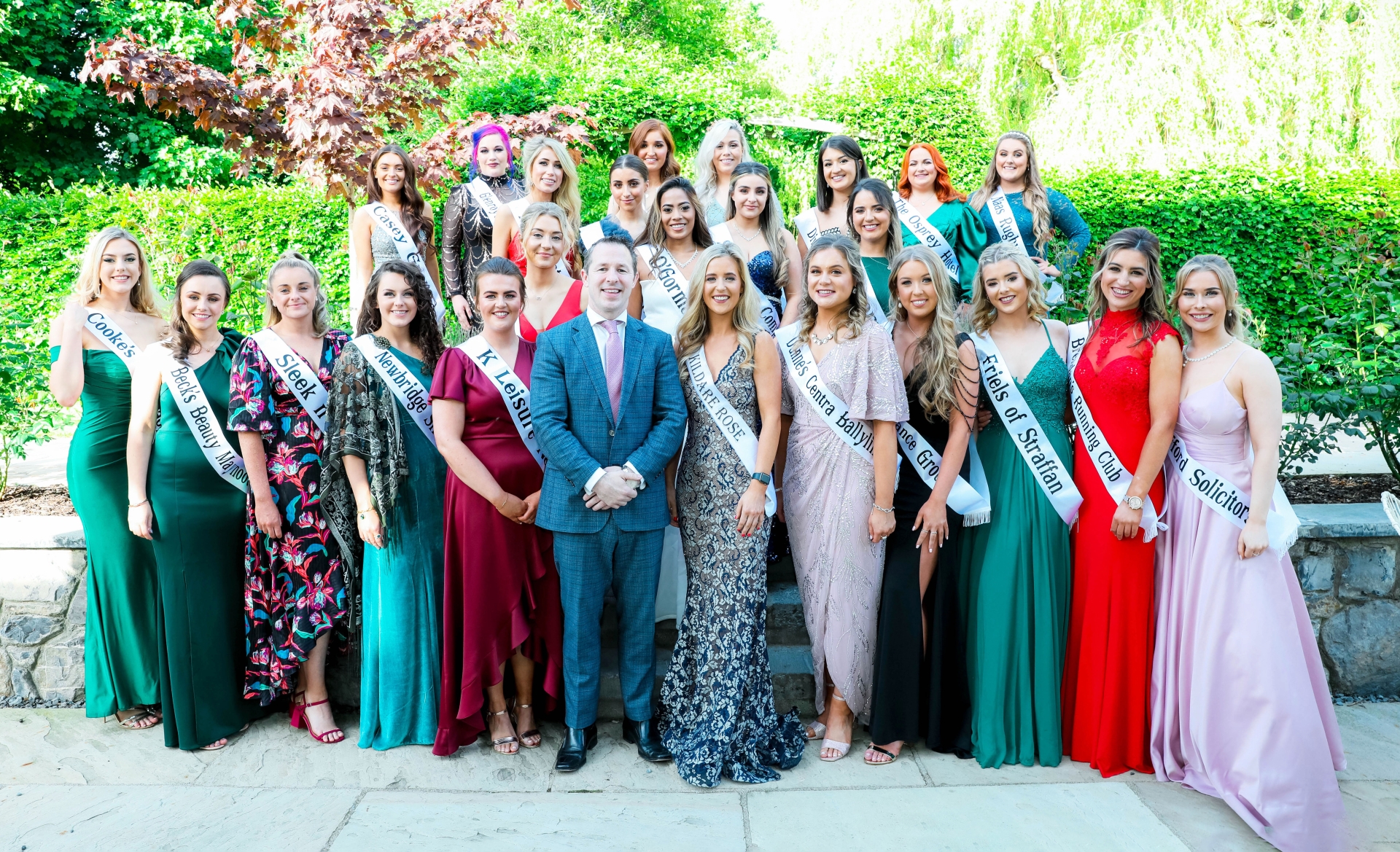 The atmosphere was electric where 27 fabulous entrants took part in the Kildare Rose selection event at Barberstown Castle last Friday.  They had a very busy schedule all day on Friday as they prepared for the show. Interviews were held during the day for each entrant followed by group interviews with the panel of judges consisting of Sarah Kearns (2016 Kilkenny Rose), John Marron (International Rose of Tralee Escort) and Ciara Lawlor from INTO Kildare. The crowd were assembling from 6pm to avail of good seats and to get prime position for the numerous signs and banners which were brought in support of all the Roses. The master of ceremonies for the evening was the hugely entertaining Marty Morrissey who entertained the audience all night long. He put his professional skills to good use and made all the Roses feel special and relaxed. The Roses were well looked after by former Rose of Tralee Escorts who assisted the Roses to and from the stage under the watchful eyes of floor manager on the night Peter Cooney   The show got under way with the entrance and welcome to all the Roses. The Roses were all individually interviewed on stage for a five/six minutes and some even had enjoyable party pieces to entertain the many family and supporters there. Kildare's Rose, Ashleigh Byrne from Newbridge, says being crowned was 'like a dream come true' Steve Cronly, Director of Operations of the Rose of Tralee International Festival commented that “there can be only one ambassador selected but each Rose did themselves, their sponsors and their families proud on the night. A huge thank you to all entrants for the commitment to all the Rose events they attended over the past weeks and also to the sponsors who made it all possible.  The raffle proceeds on the night were donated to the Jack n Jill Foundation with some fabulous prizes up for grabs .  The best dressed lady and gentleman was announced followed by the selection of the best banner. The banners depicted a scene from winning streak and a lot of time and