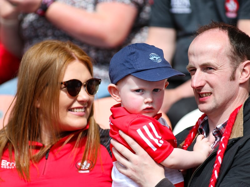 Derry footballers enjoyed another outstanding win on Sunday afternoon, beating Monaghan in Armagh to reach their first Ulster SFC final since 2001. Were you there? See if our photographer spotted you by clicking Next.