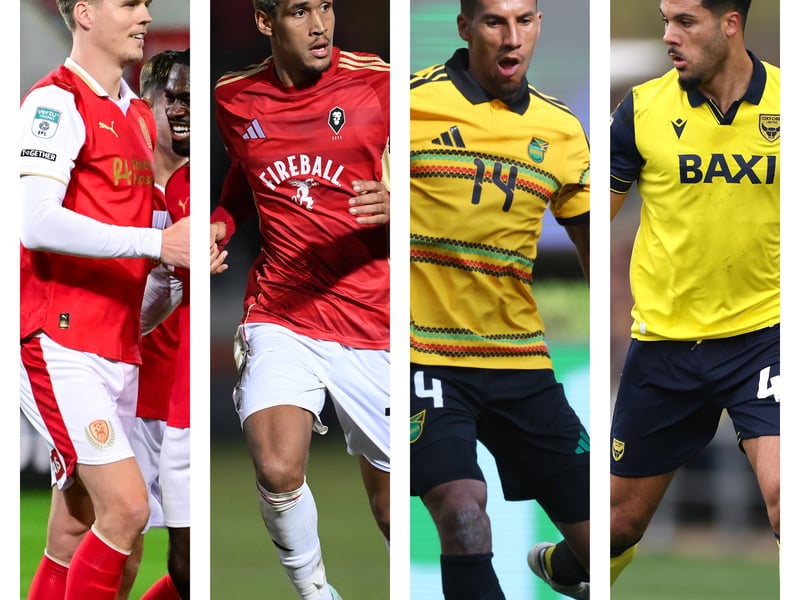 From left to right: Sean Raggett, Haji Mnoga, Isaac Hayden and Myles Peart-Harris are all set to be free agents this summer.