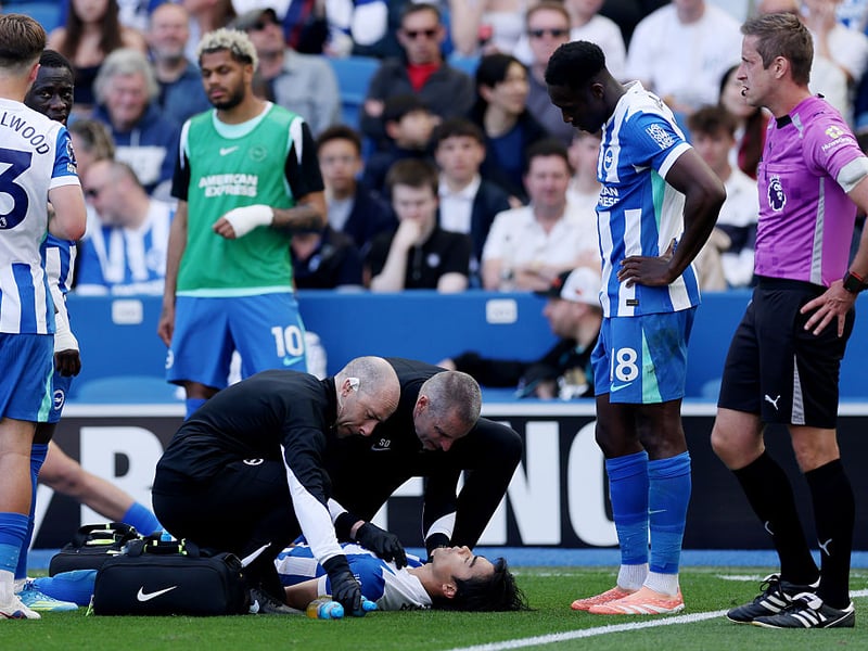The Japan international appeared to suffer a hamstring injury early in the second-half against Wolves last weekend. Anything muscular would see him miss out on Sunday but scans are yet to confirm anything.