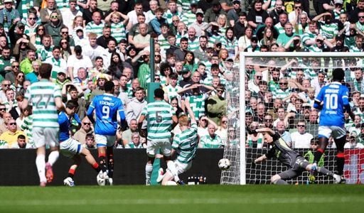 The Finnish goalkeeper had little to do after Rangers' opener, with the visitors restricted to half-chances from there on in.