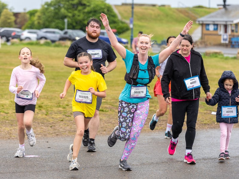 Some of the runners