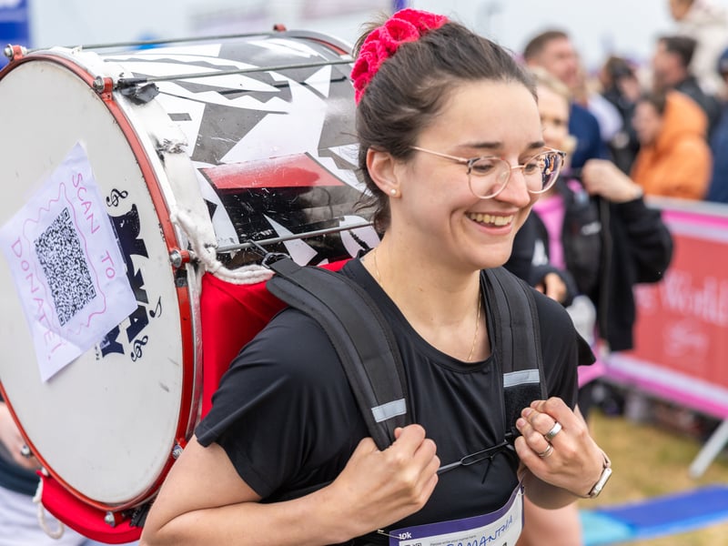 The 10k drummer runner