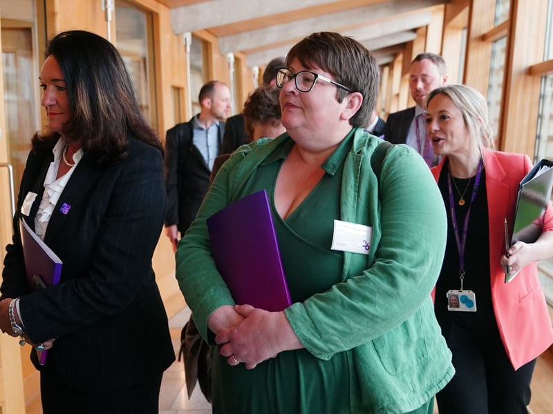 Scottish Green Party MSP Laura Moodie.