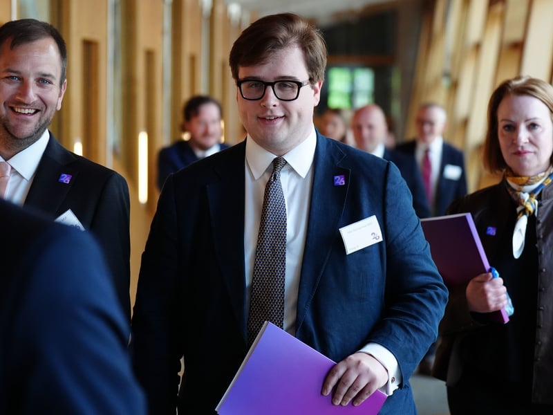 Reform UK MSP Max Bannerman.