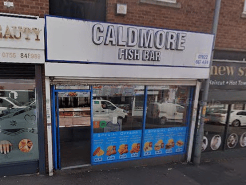 Rated 3.8 stars based on 182 Google reviews. One Google reviewer said: "Never been disappointed & visit regularly. Friendly service, food is always cooked fresh & served hot hence there's often a short wait time but worth it, I normally order in person & do some quick shopping close by before returning." Location: 6 Caldmore Grn, Walsall WS1 3RL.