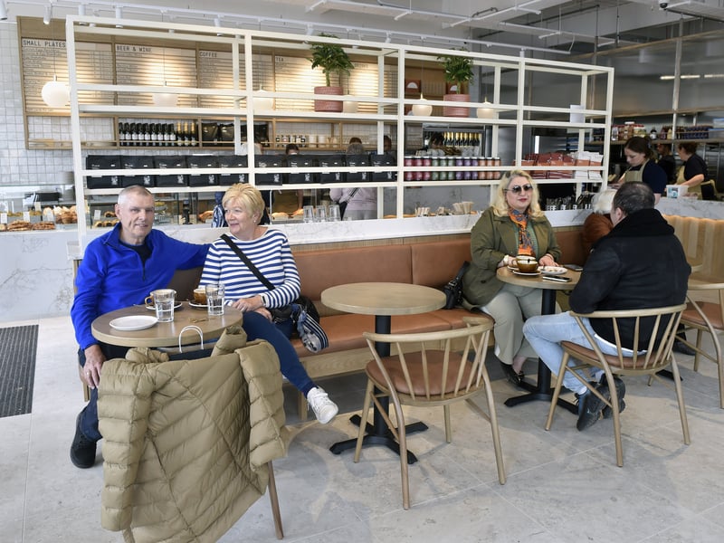 Cornish Bakery has opened in Gunwharf Quays, Portsmouth. 

Picture: Sarah Standing (110526-1640)