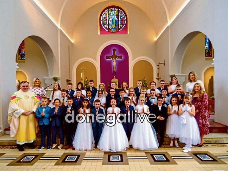 In Pictures: First Holy Communion day celebrated in Donegal Town