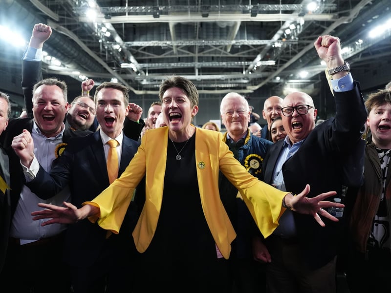 At the 2024 general election, Alison Thewliss was pictured in tears at losing her Glasgow Central seat in Westminster.
Fast forward two years, and she has something to celebrate - she secured her place in Holyrood with a 9,964 majority.
In total the former MP received 15,085 votes,well ahead of Vonnie Sandlan from Scottish Labour in second place on just 5,094.