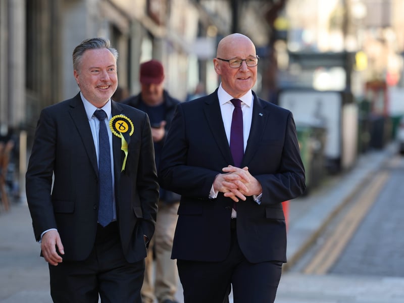 Alyn Smith was one of a number of former MPs hoping to continue a career in frontline politics by winning a Holyrood seat - and he did it in style, securing a majority of 7,442.
Mr Smith now becomes the MSP for Stirling after winning 13,608 votes, comfortably ahead of Stephen Kerr from the Scottish Conservatives in second place on 6,166. Mr Kerr managed to secure a list seat for Mid Scotland and Fife and will join Mr Smith in parliament.