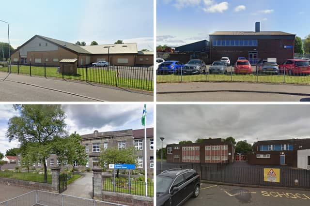 Four of the best performing primary schools in West Dunbartonshire.