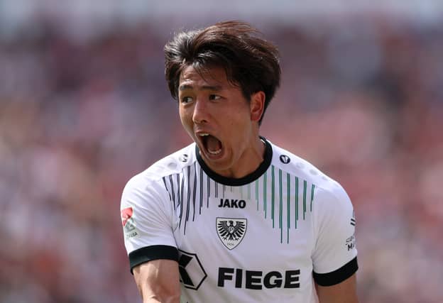 The Japanese striker struggled at Celtic after joining the club for £1.5million in the summer, and opted to move to the German second tier in order to get more regular first-team football. Yamada has scored three goals in his last four games, but was unable to stop Preußen Munster from being relegated. He's set to return to Celtic in the summer.