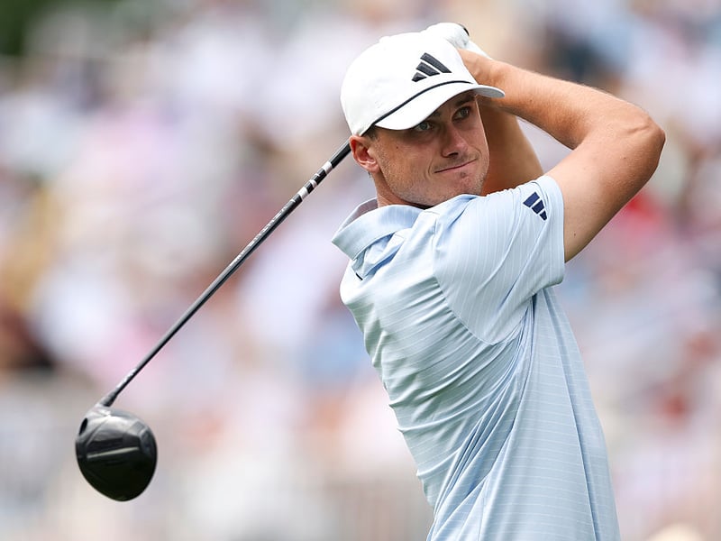 Sweden's Ludvig Åberg only turned professional in June 2023 and has already won titles on both the European Tour and the PGA Tour - as well as coming second in 2024's Masters and being part of a winning European Ryder Cup team. Surely it's only a matter of time before he makes his major breakthrough. The bookies have him priced at 16/1 for the title.