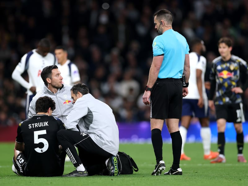 The defender went into Tottenham carrying a hip issue and it showed a little. Was eventually forced off after receiving treatment around the hip area, with Farke expected to provide an update later this week.