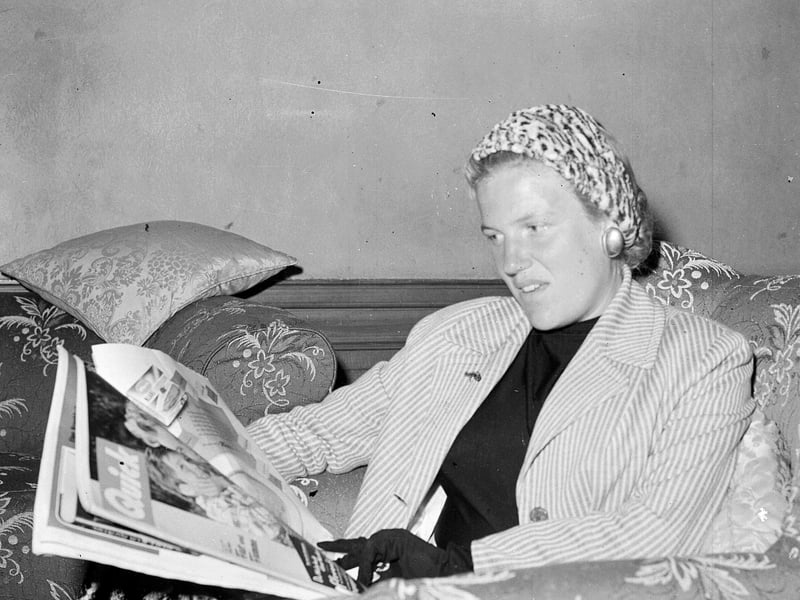 Soprano Inge Borkh from Hamburg State Opera company was to sing the role of Salome in Edinburgh in September 1956.