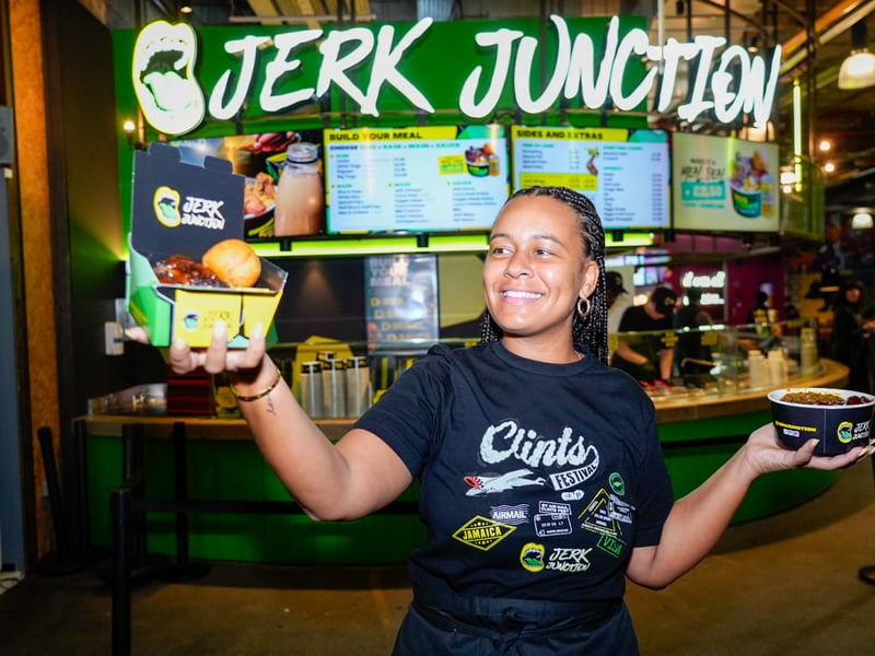 Jerk Junction has officially moved into Trinity Kitchen permanently 🌶️