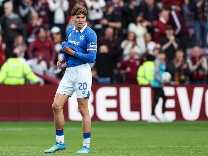 A surprise inclusion on the bench in last Monday's clash with Hearts, he was not included in the matchday squad against Celtic. Remains to be seen if he'll be included against Hibs at Ibrox on Wednesday.