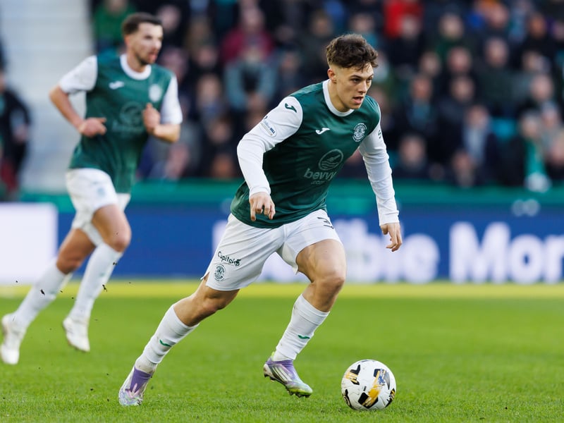 The Hibees youngster won't play again this season due to an ankle problem.